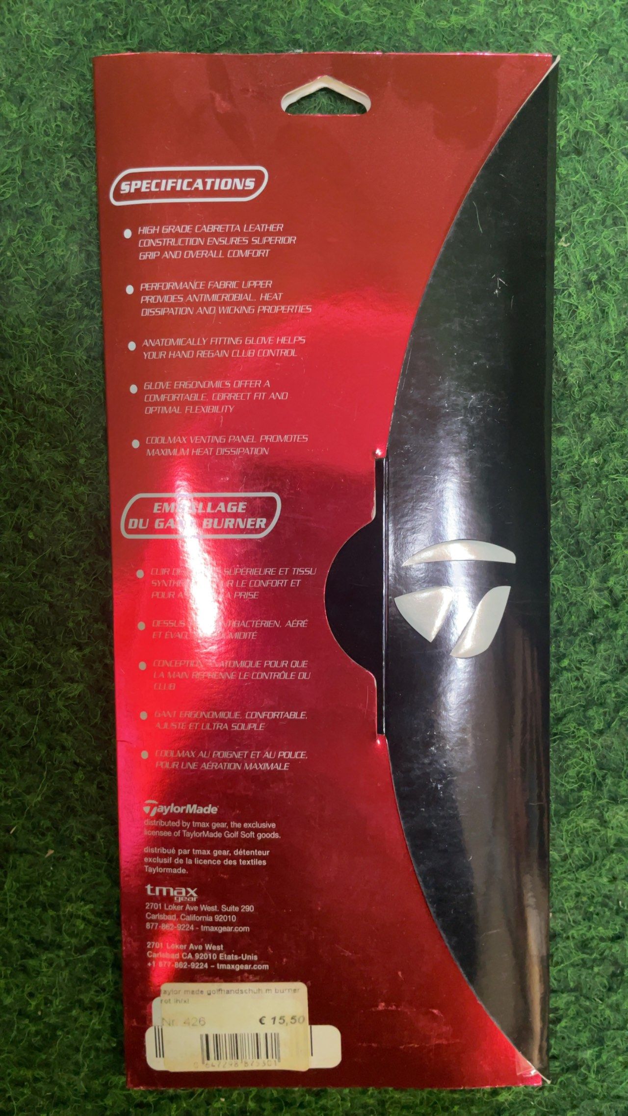 TaylorMade - Burner Glove - Abbildung 2