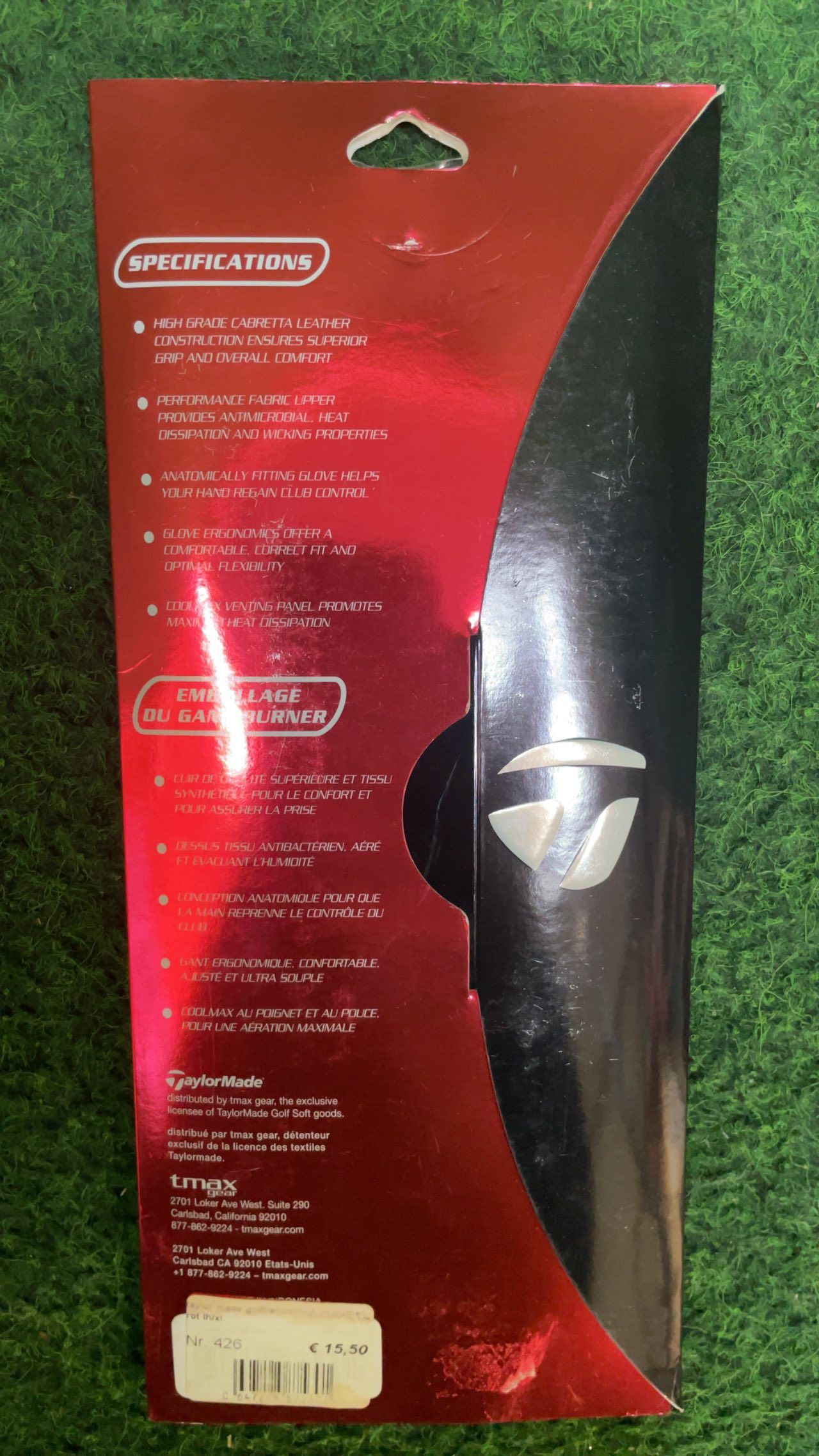 TaylorMade - Burner Glove - Abbildung 2