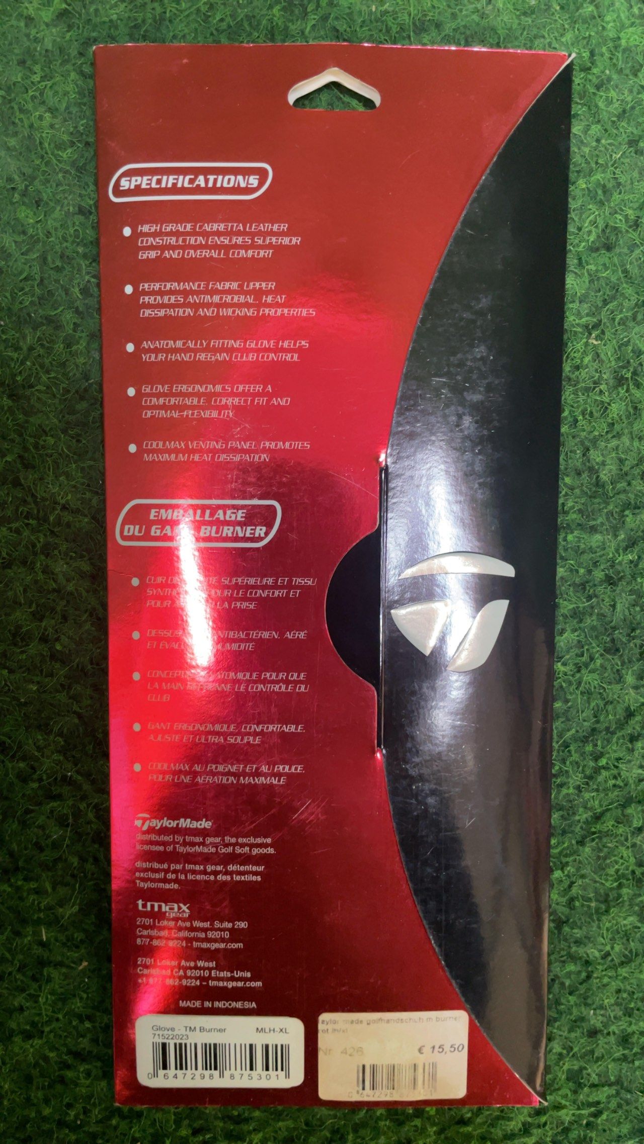 TaylorMade - Burner Glove - Abbildung 2