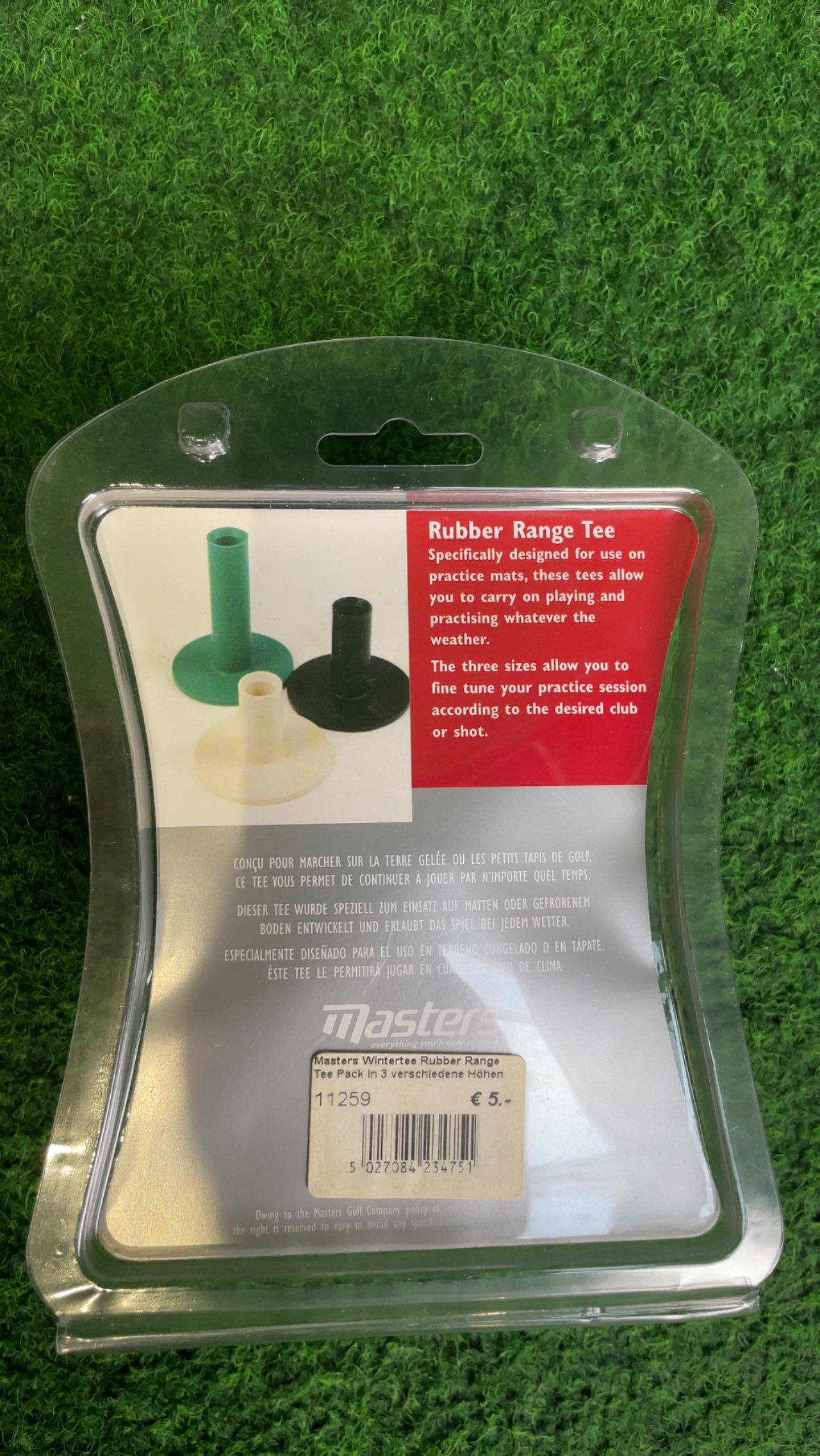 Masters - Rubber Range Tee Pack - Abbildung 2