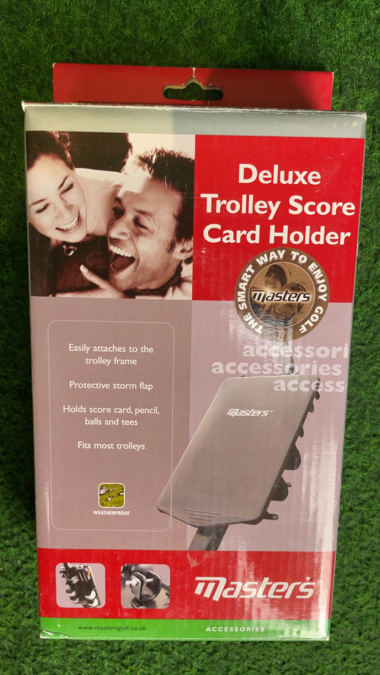 Masters Deluxe Trolley Score Card Holder - Abbildung 1
