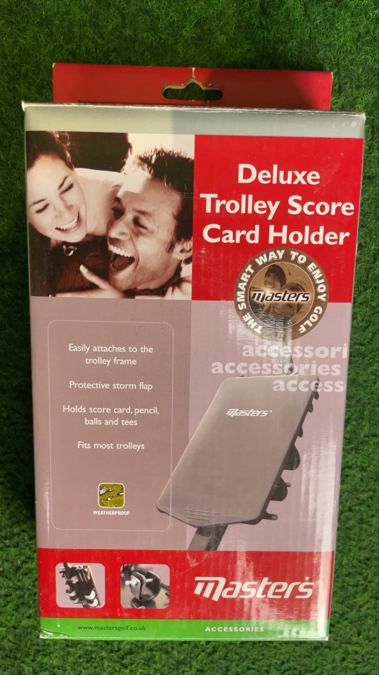 Masters - Deluxe Trolley Score Card Holder - Abbildung 1
