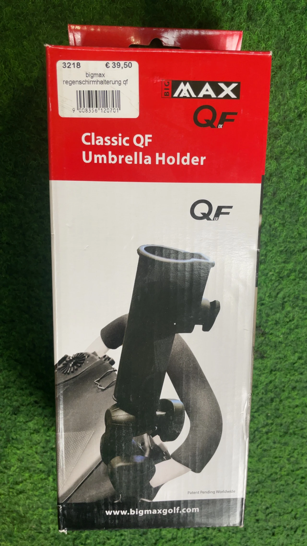 Big Max Classic QF Regenschirmhalter - Golfzubehör (Schwarz) - Abbildung 1